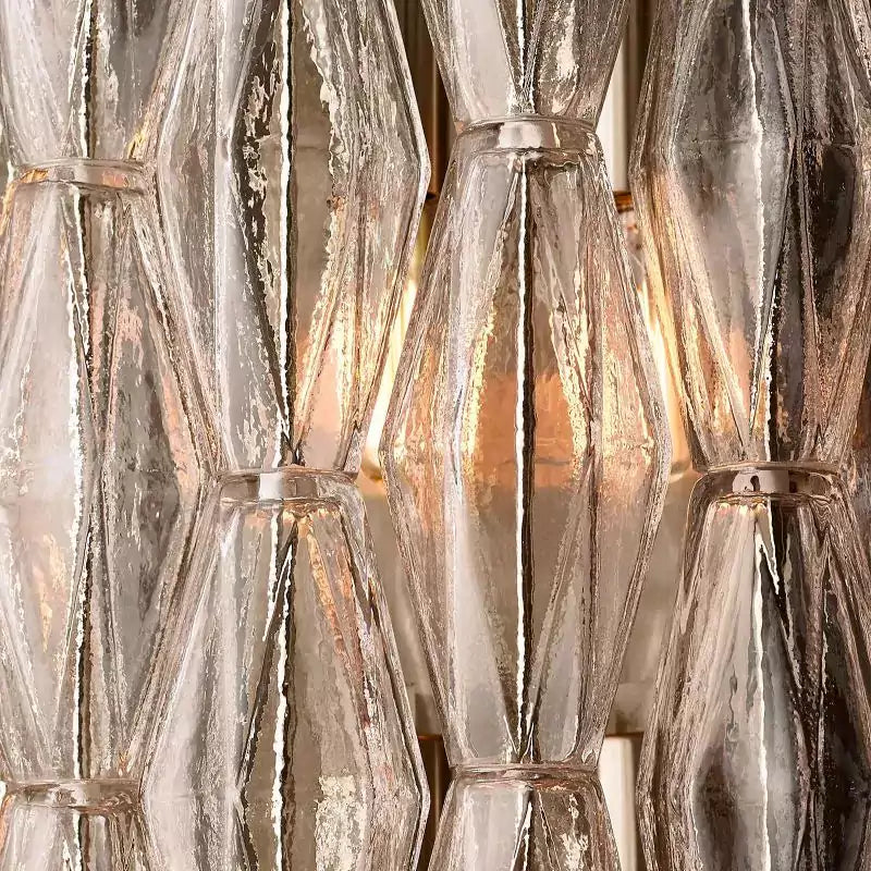 KL Chiaray Clear Glass Grand Wall Sconce