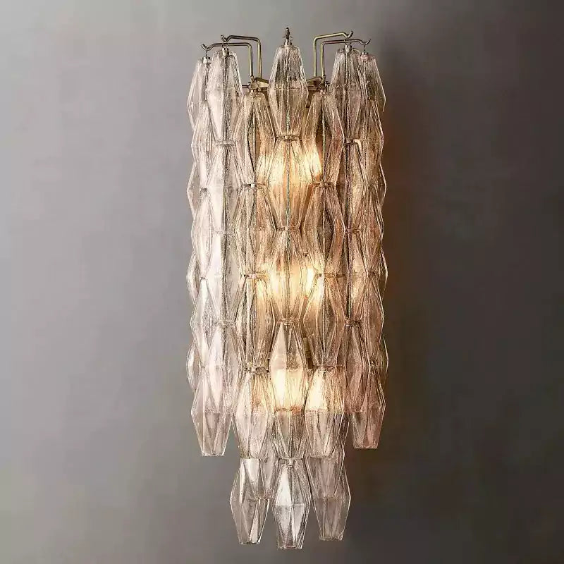 KL Chiaray Clear Glass Grand Wall Sconce