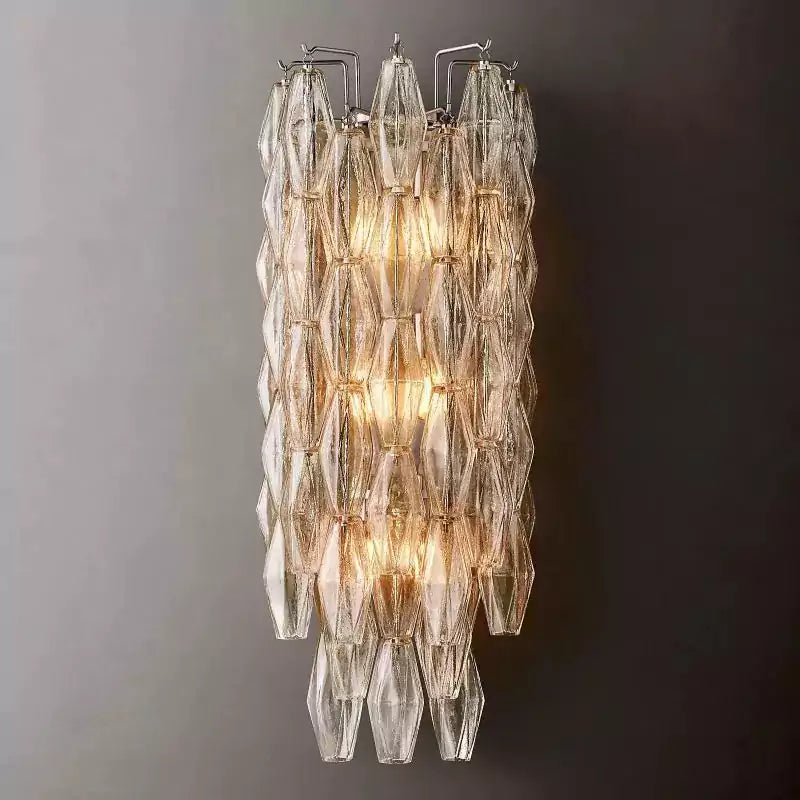 KL Chiaray Clear Glass Grand Wall Sconce