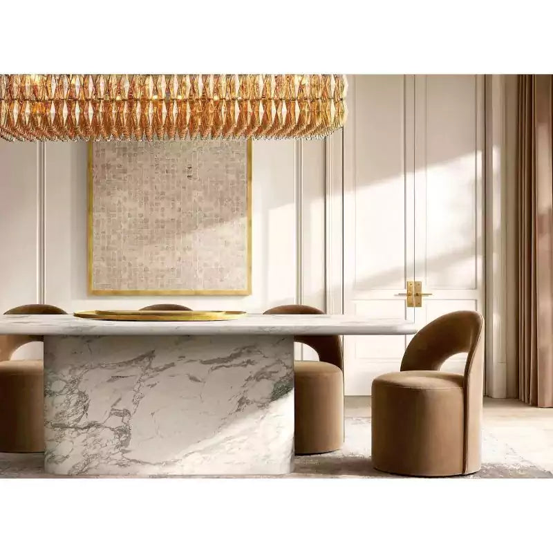 KL Chiaray Clear Glass Rectangular Chandelier 54"
