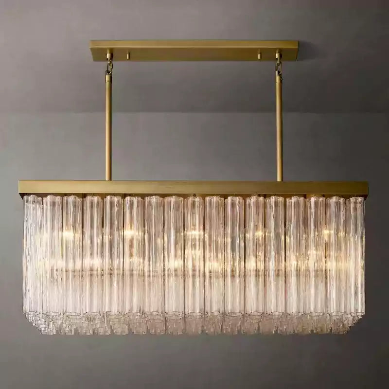 KL Cielle Rectangular Chandelier 54"
