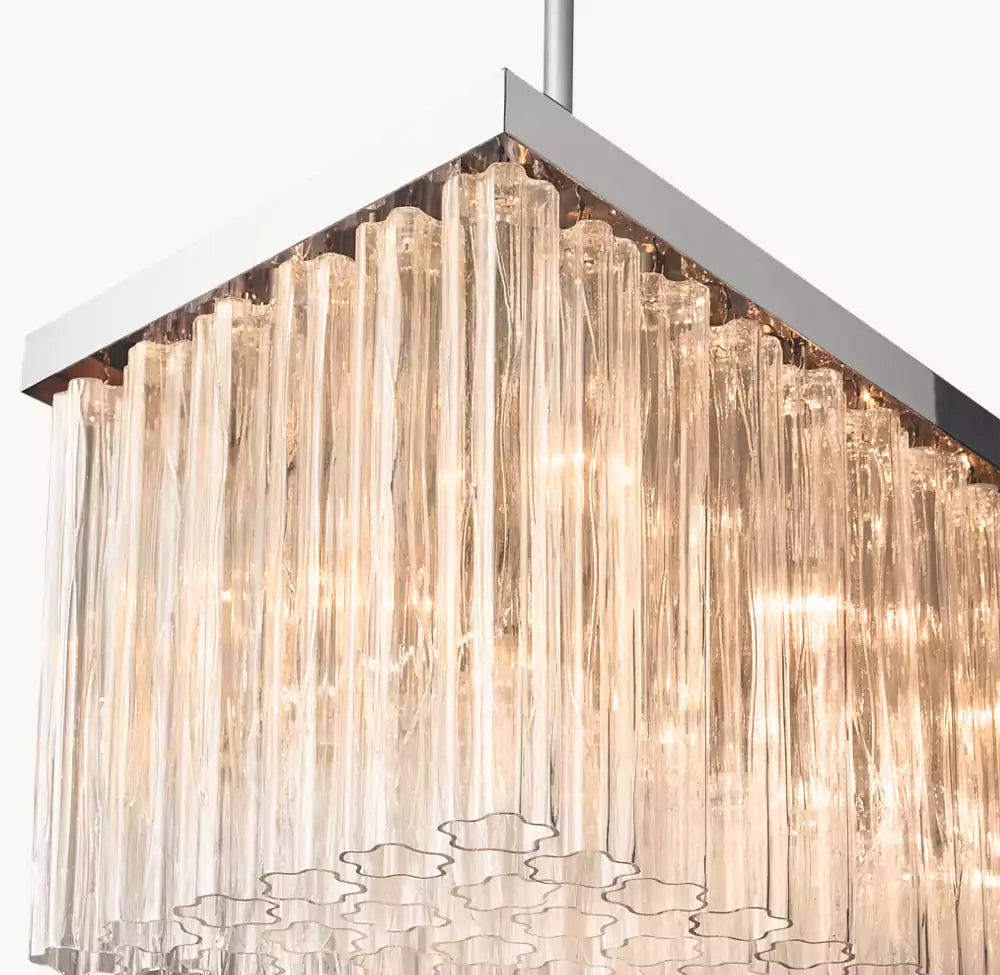 KL Cielle Rectangular Chandelier 54"