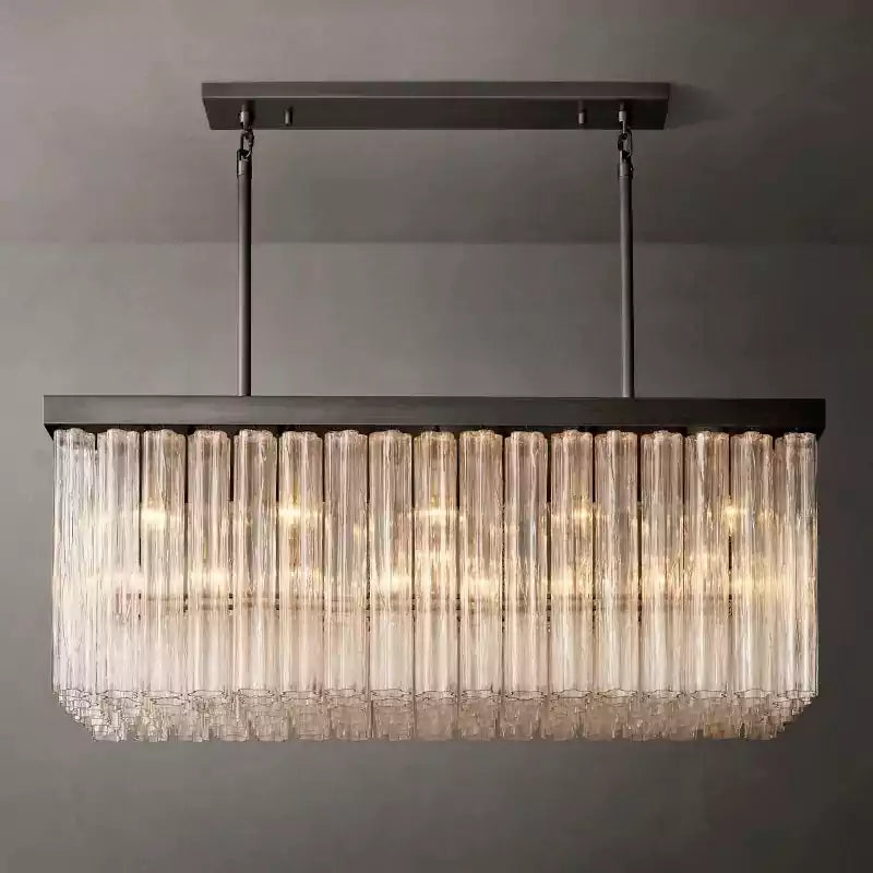 KL Cielle Rectangular Chandelier 54"