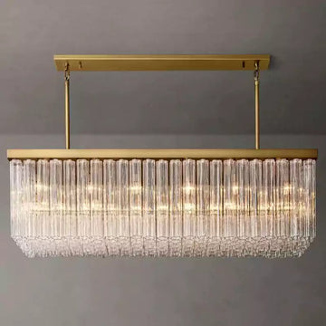 KL Cielle Rectangular Chandelier 73"