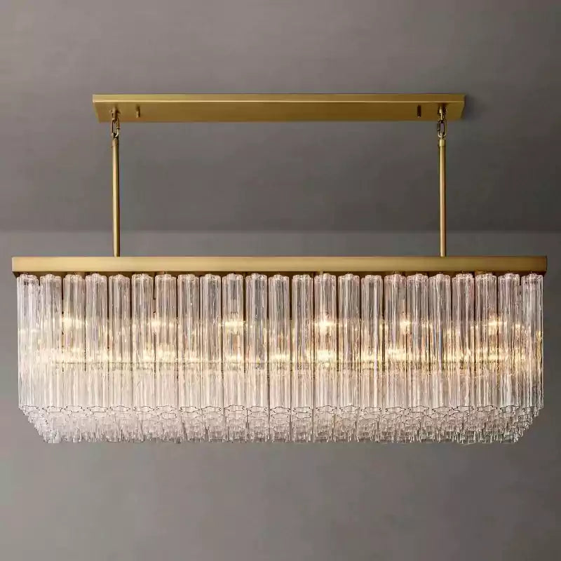 KL Cielle Rectangular Chandelier 73"