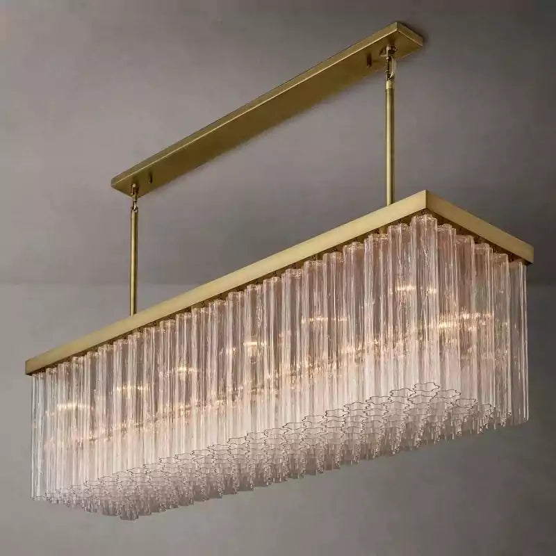 KL Cielle Rectangular Chandelier 73"
