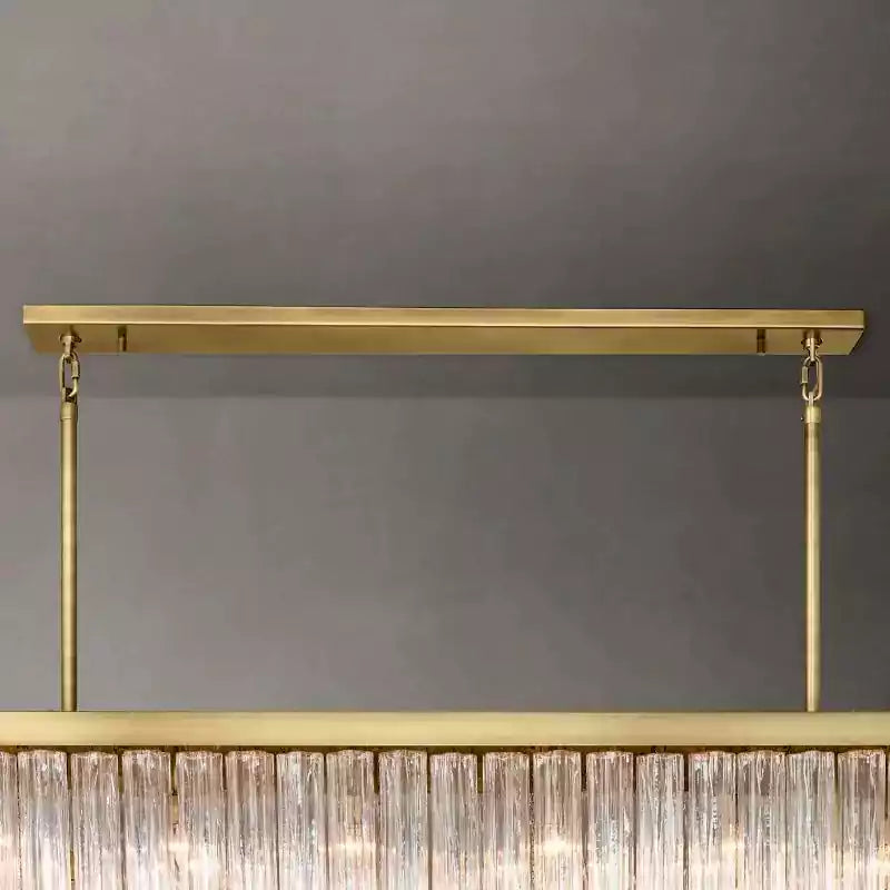 KL Cielle Rectangular Chandelier 73"