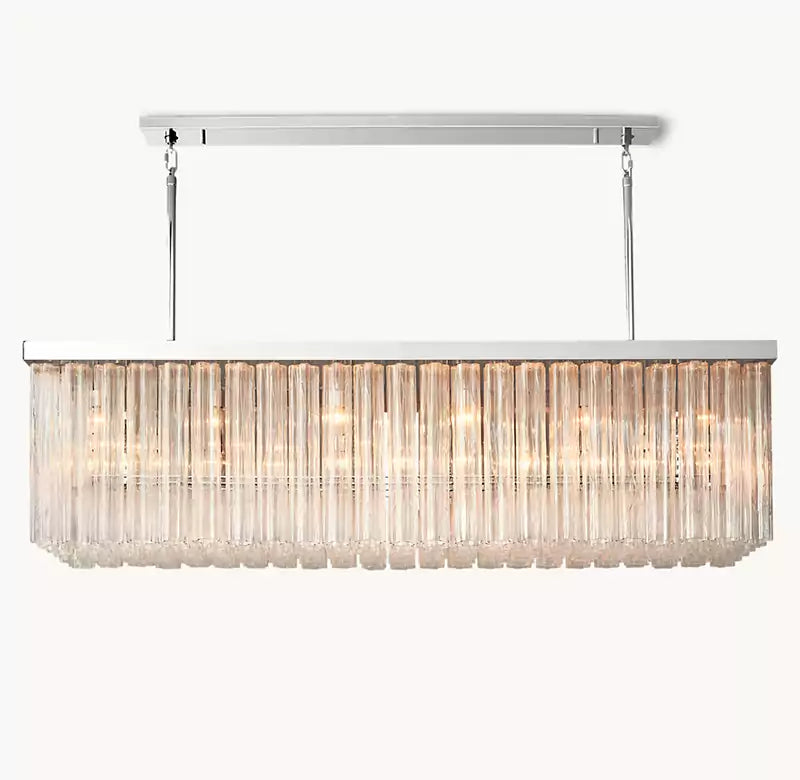 KL Cielle Rectangular Chandelier 73"