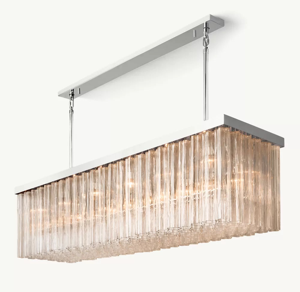 KL Cielle Rectangular Chandelier 73"