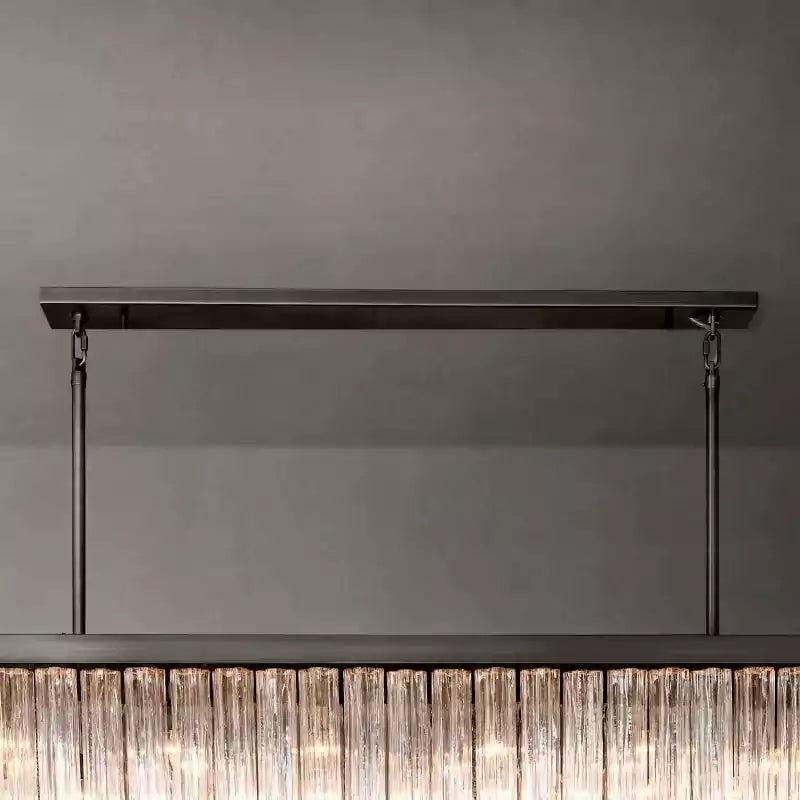 KL Cielle Rectangular Chandelier 73"
