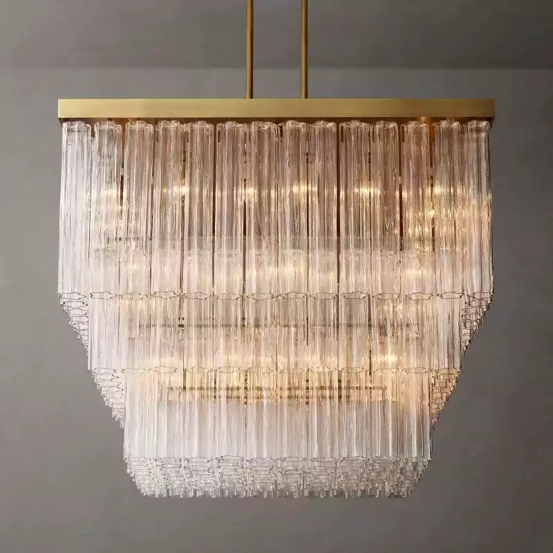 KL Cielle Square Chandelier 45"