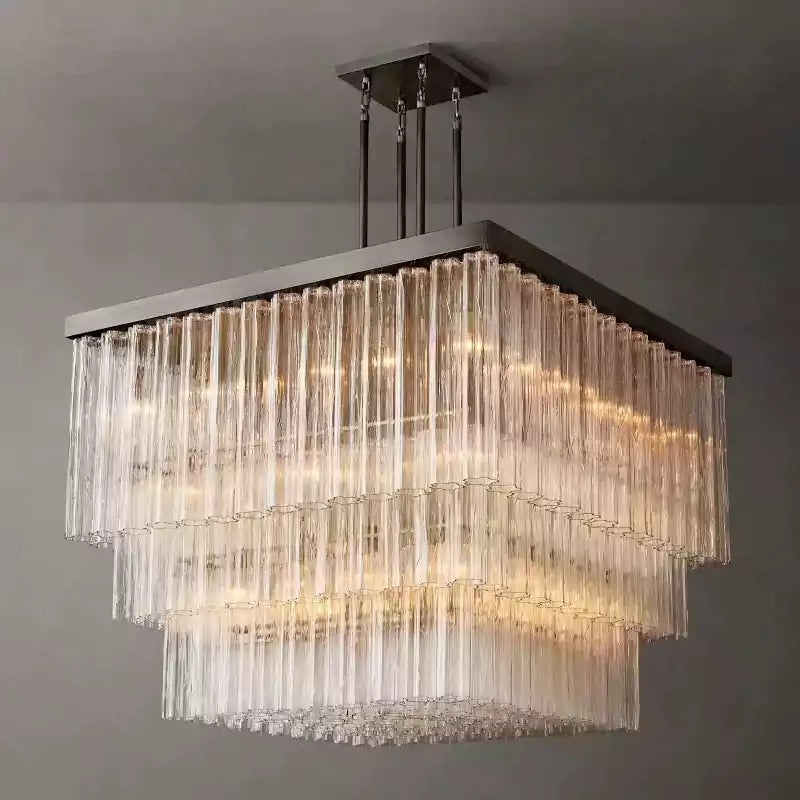 KL Cielle Square Chandelier 45"
