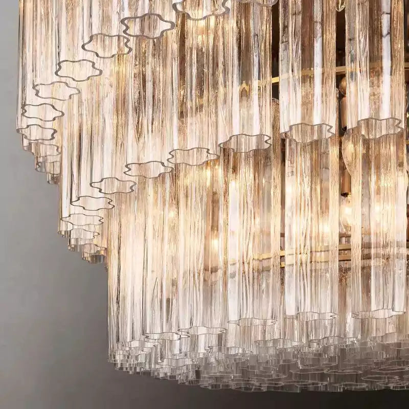 KL Cielle Three-Tier Round Chandelier 48"