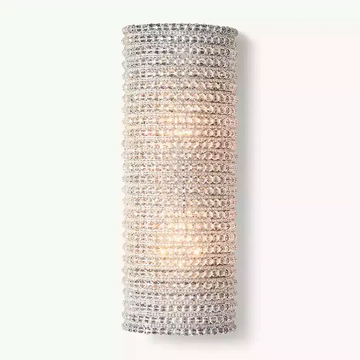 KL Cristal Halo Clear LED Wall Sconce