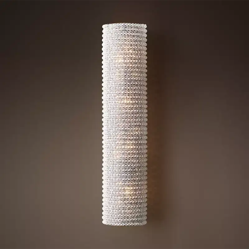 KL Cristal Halo Clear Grand LED Sconce