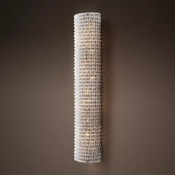KL Cristal Halo Clear Grand LED Sconce