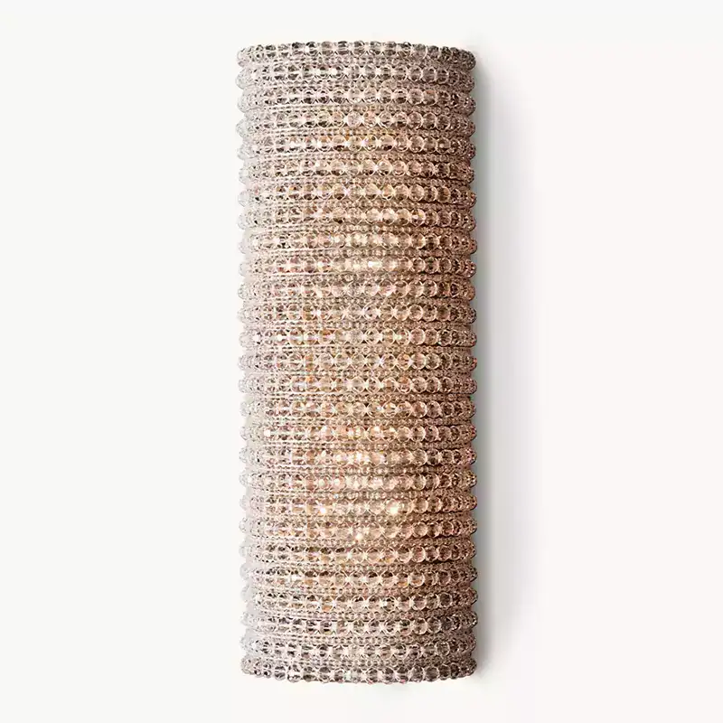 KL Cristal Halo Smoke LED Wall Sconce