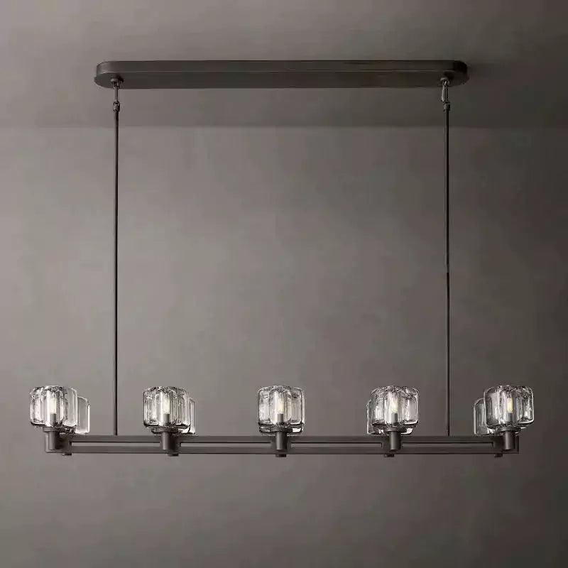 KL Demaket Double Linear Chandelier 54"