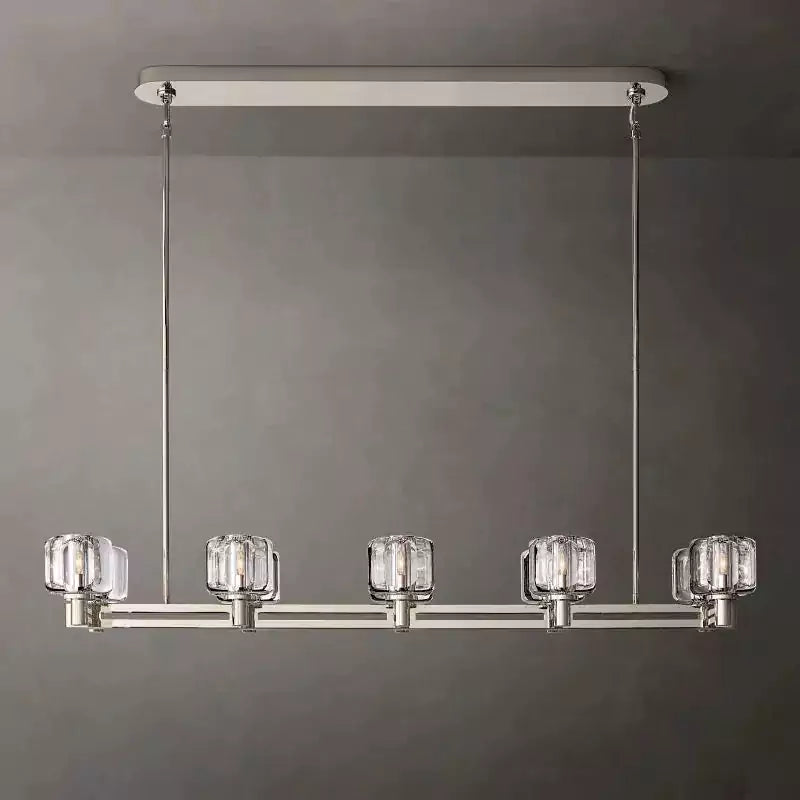 KL Demaket Double Linear Chandelier 54"