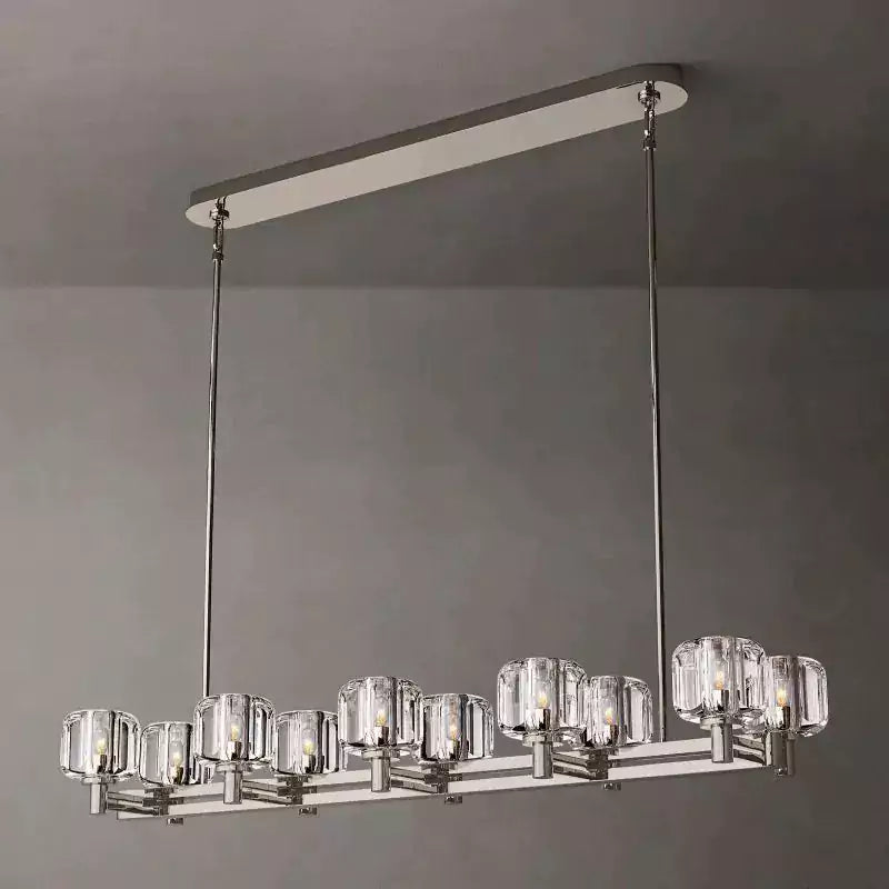 KL Demaket Double Linear Chandelier 54"