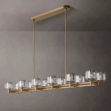 KL Demaket Double Linear Chandelier 72"
