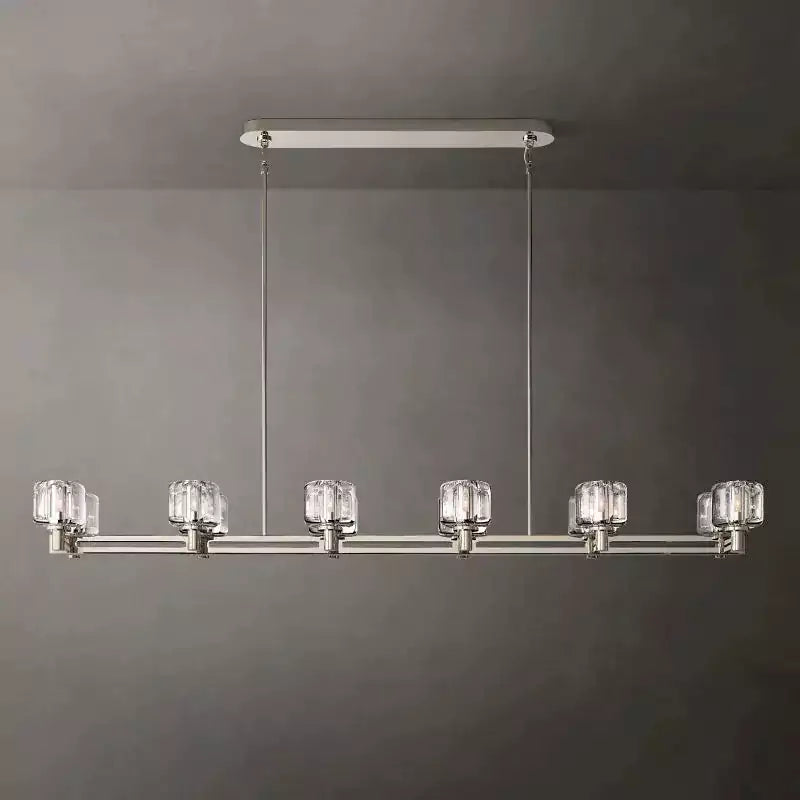 KL Demaket Double Linear Chandelier 72"