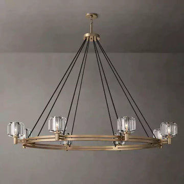 KL Demaket Round Chandelier 60"