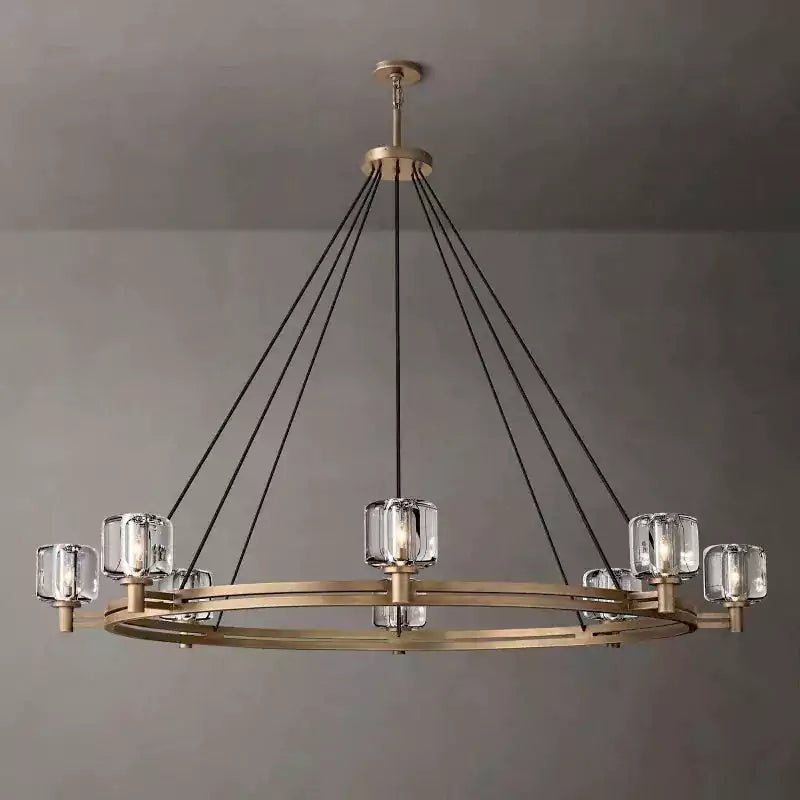 KL Demaket Round Chandelier 60"