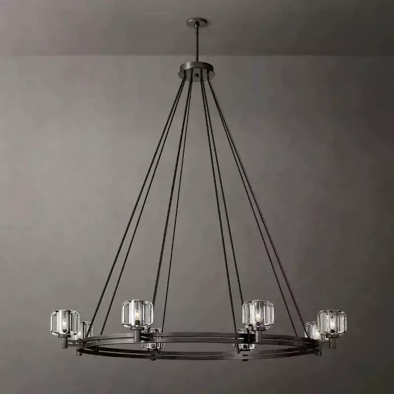 KL Demaket Round Chandelier 60"