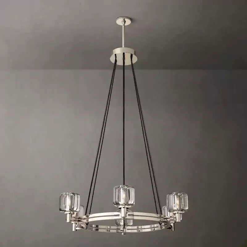 KL Demaket Round Chandelier 36"