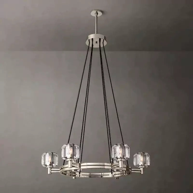 KL Demaket Round Chandelier 36"