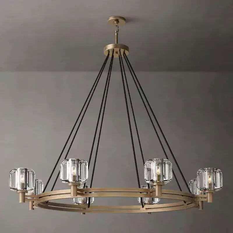 KL Demaket Round Chandelier 48"