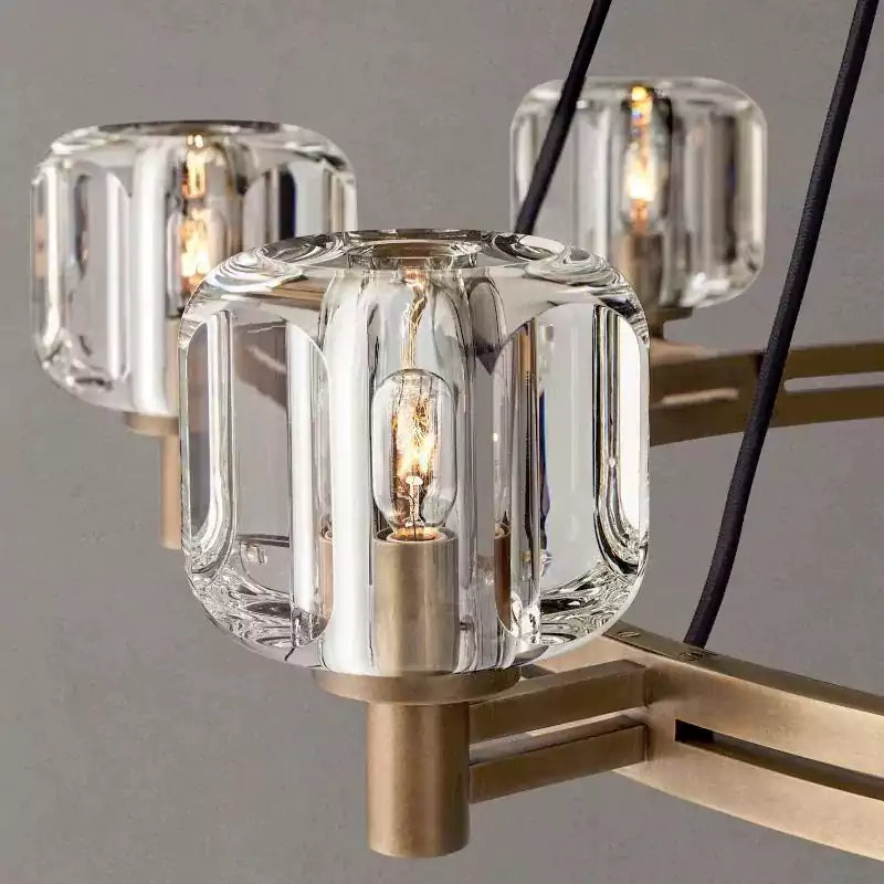 KL Demaket Round Chandelier 48"