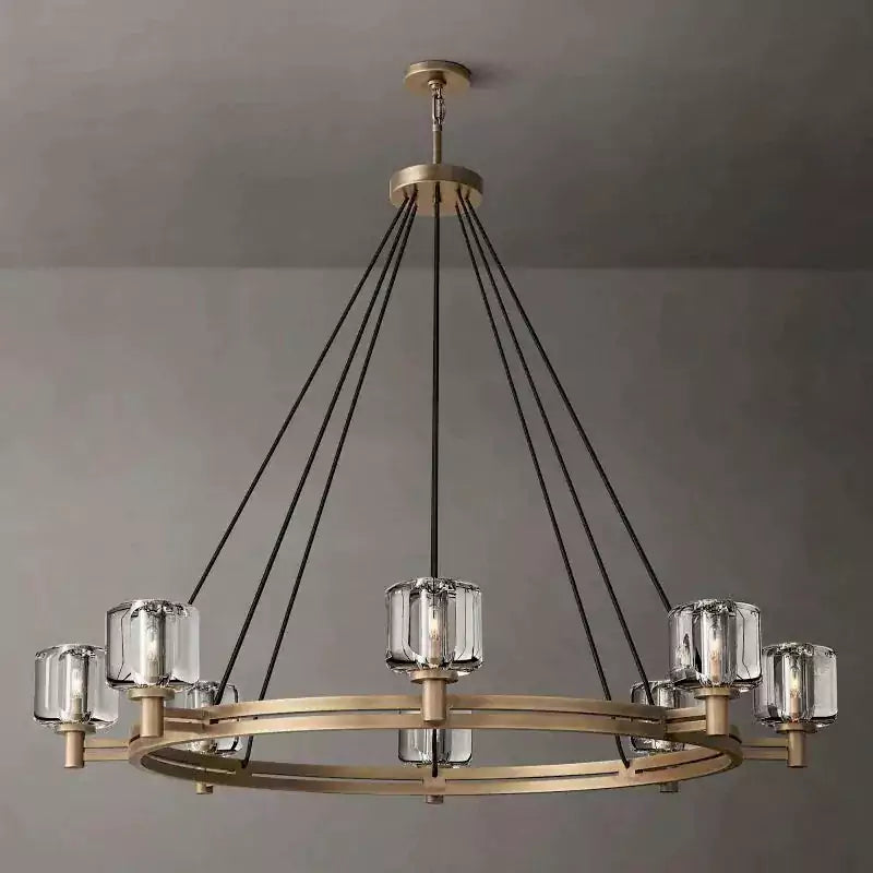 KL Demaket Round Chandelier 48"