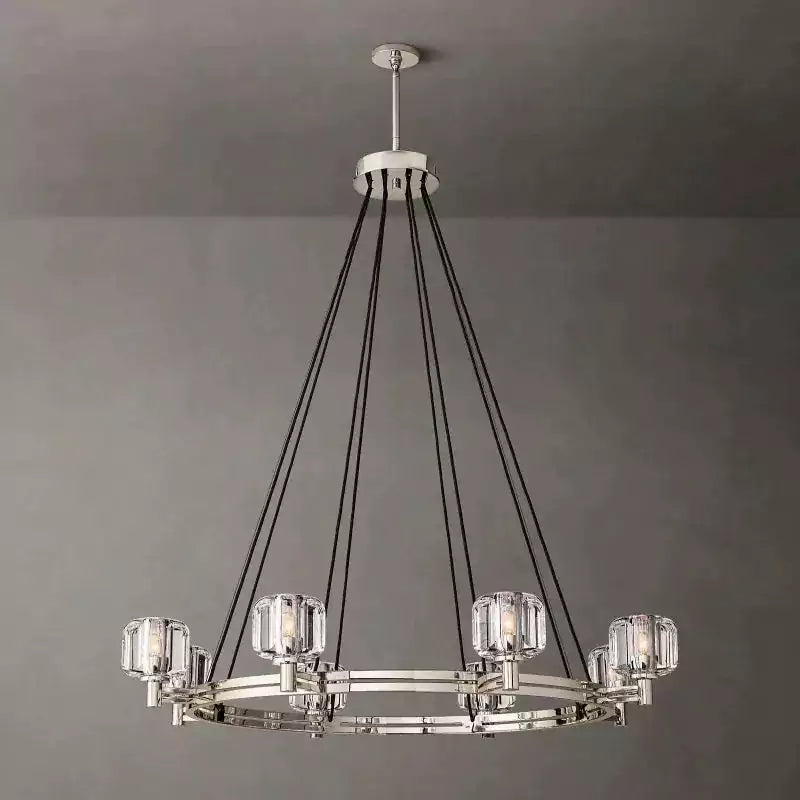 KL Demaket Round Chandelier 48"