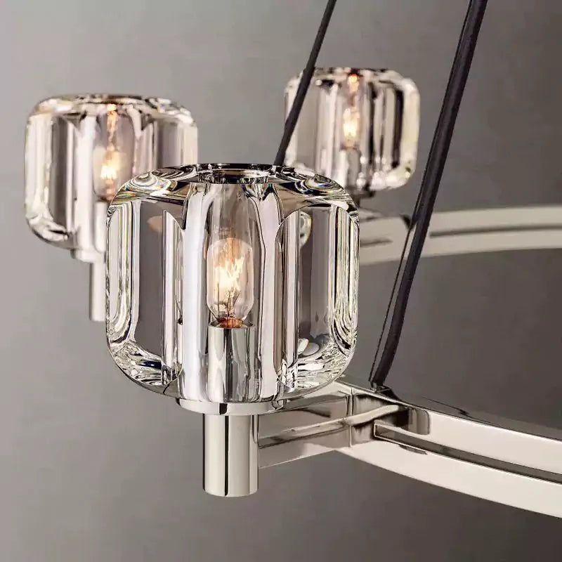 KL Demaket Round Chandelier 48"