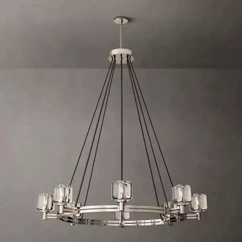 KL Demaket Round Chandelier 48"