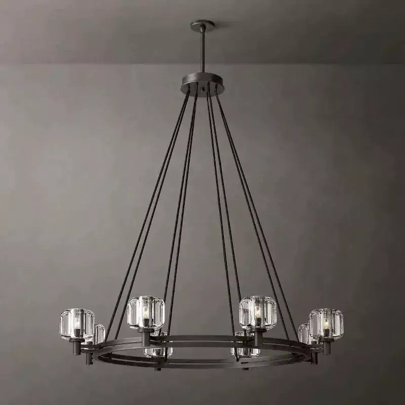 KL Demaket Round Chandelier 48"