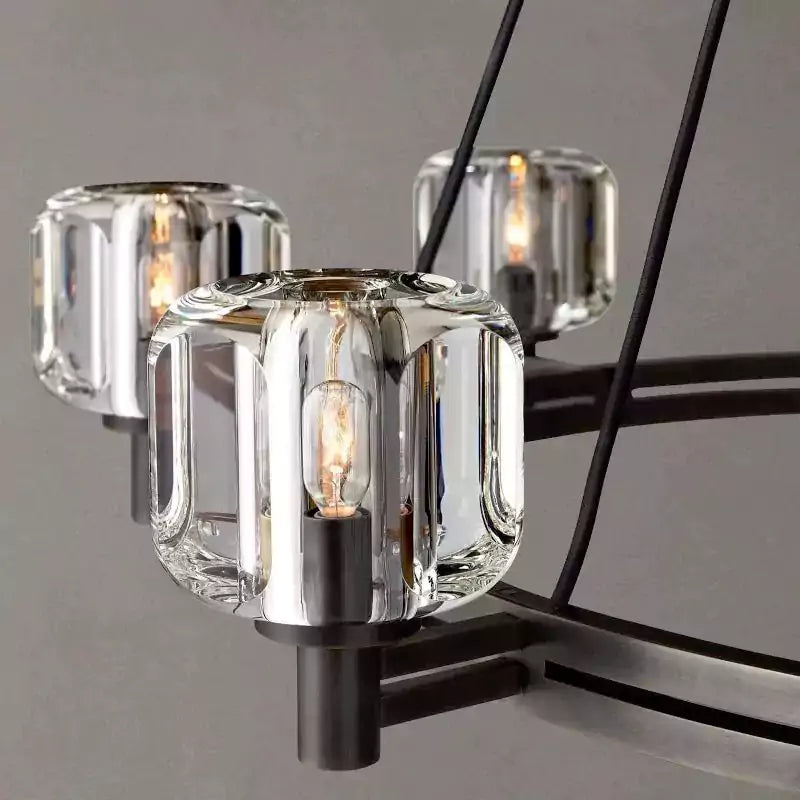 KL Demaket Round Chandelier 48"