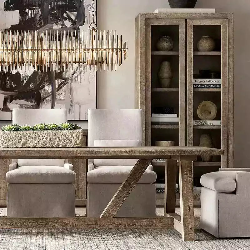 KL Emila Rectangular Chandelier 54"