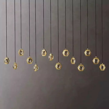 KL Eclatam Linear Chandelier 72"