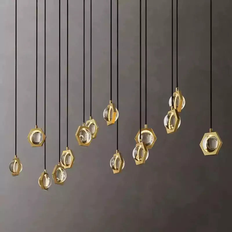 KL Eclatam Linear Chandelier 72"