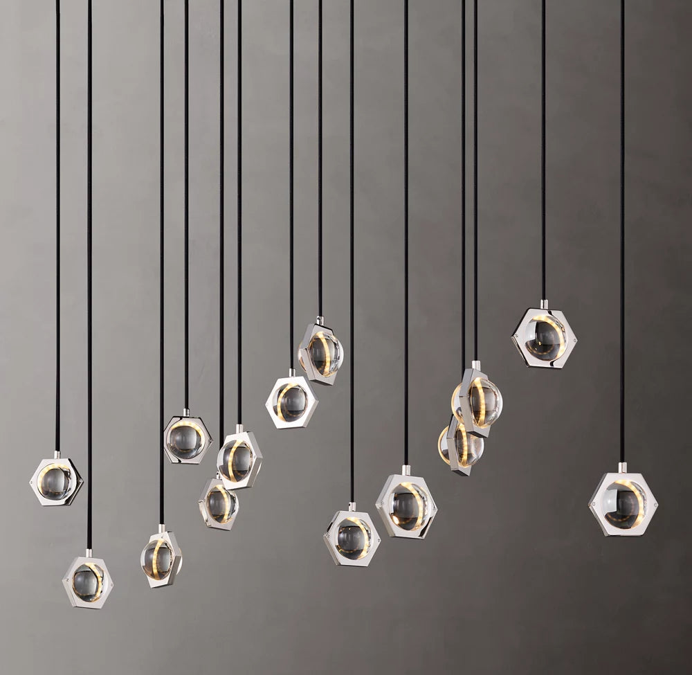 KL Eclatam Linear Chandelier 72"