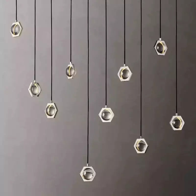 KL Eclatam Linear Chandelier 72"