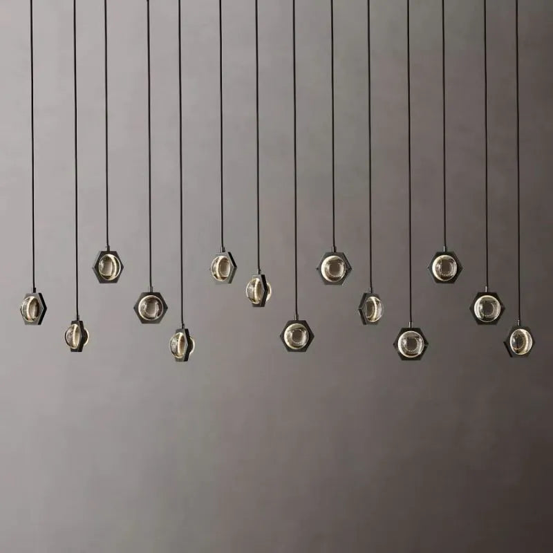 KL Eclatam Linear Chandelier 72"