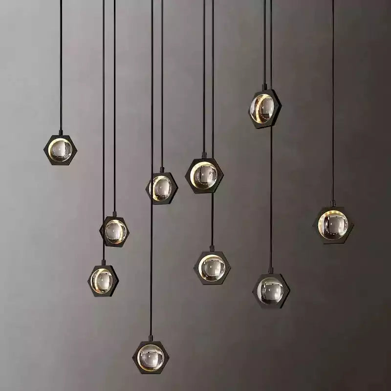 KL Eclatam Linear Chandelier 72"