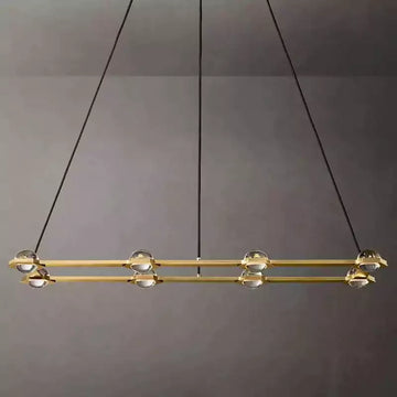 KL Eclatam Rectangular Chandelier 54"