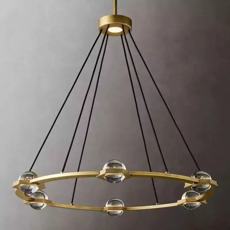 KL Eclatam Round Chandelier 36"