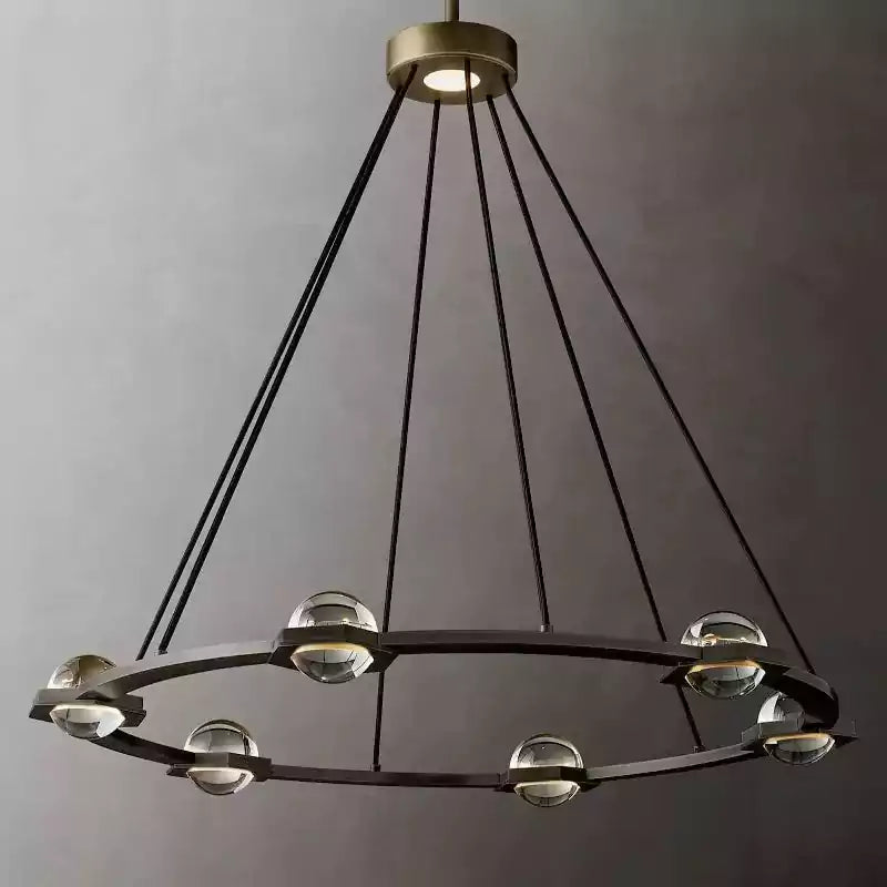 KL Eclatam Round Chandelier 36"
