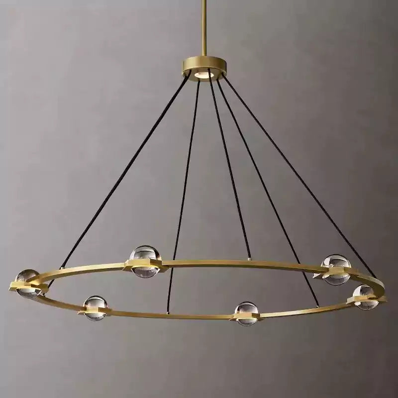 KL Eclatam Round Chandelier 48"